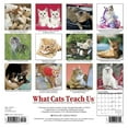 thumbnail image 3 of What Cats Teach Us Mini 2019 Wall Calendar (Other), 3 of 3
