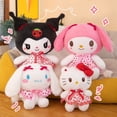 thumbnail image 2 of Sanrio Kawali Kuromi Hello Kitty My Melody Cinnamoroll Pillow Plush Toys Plushie Keychain Stuffed Doll for Kids Christmas Gift, 2 of 5