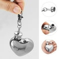 thumbnail image 4 of LSLJS Keychain & Valentine's Day - Key Chain & Valentines Day Heart Shaped Flask Stainless Steel for Men & Women 1oz, 4 of 6