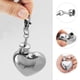 thumbnail image 4 of Eoozwa 3 Packs Heart Shaped Keychain Whiskey Flask 1oz Stainless Steel Portable Mini Liquor Bottle for Gifts Travel Outdoor Party Accessories Alcohol Container, 4 of 6