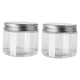 thumbnail image 5 of 2 frascos vacíos con tapa, frasco de boca ancha, frasco hermético multiusos para enlatar, botella de almacenamiento para galletas, humectantes y, 5 of 9