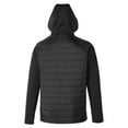 thumbnail image 5 of CORE365 CE808 Unisex Techno Lite Hybrid Hooded Jacket-Black-S, 5 of 6