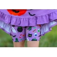 thumbnail image 4 of Millie Loves Lily Girls Purple Halloween Flutter Sleeve Dress & Matching Short Set Size 8, 4 of 4