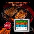 thumbnail image 6 of SMARTRO ST54 Dual Probe Digital Meat Thermometer for Cooking Food Kitchen Oven BBQ Grill with Timer Mode and Commercial-Grade Probes, 6 of 9