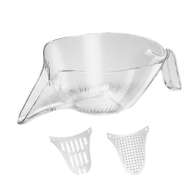 Cesta de drenaje, cesta de lavado de , colador de cocina, colador de filtro de lavado de arroz para frutas, arroz, fideos