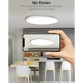 thumbnail image 5 of Plafón LED de 20W para baño, luz blanca, resistente al agua, lámpara de techo para baño, dormitorio, cocina, balcón, Ø232cm JAMW Sencillez, 5 of 5