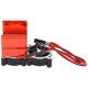 thumbnail image 2 of RC Heat Sink, High Thermal Conductivity Temperature Sensor RC Motor Heat Sink Beautiful Appearance Dual Fan Structure For 1/10 RC Model Car ANGGREK IH1910, 2 of 8