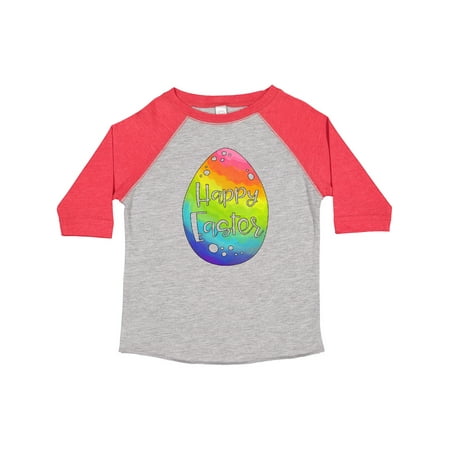 

Inktastic Happy Easter Rainbow Easter Egg Gift Toddler Boy or Toddler Girl T-Shirt