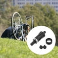 thumbnail image 3 of Almencla Deluxe 68mm Bike Bottom Bracket Square Taper BB High Strength Threaded Hole Axis 118mm, 3 of 7