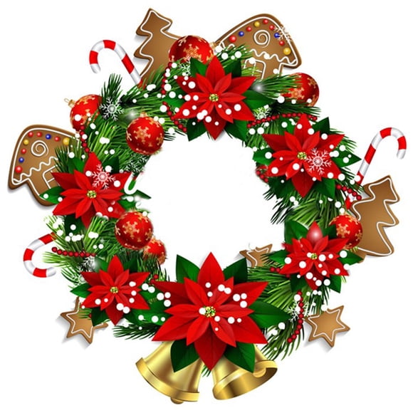 MesaSe Christmas Garland 5D DIY Painting Kits Full Drill Decor (DG4)