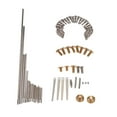 thumbnail image 3 of Kit de reparación de saxo de alto saxofón piezas de reparación de saxofón piezas de instrumentos para instrumentos de viento de madera, 3 of 10