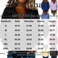 thumbnail image 3 of Women's Quarter Zip Sweatshirt Fashion Stand Collar Pullover Top with Relaxed Silhouette Fall Sweatshirts, 2XL, 3 of 4