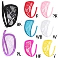 thumbnail image 2 of Zonest Womens Floral Lace C String Underwear Invisible Sexy Lingerie Solid Hollow Thong, 2 of 7