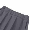 thumbnail image 5 of SAWOBUUN Girls' Pleated Midi Skirt Casual A Line High Waist Skirt School Uniform Back to School Skirt, 5 of 9