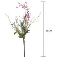 thumbnail image 1 of 3 piezas de flores artificiales de plástico flor simulada decoración del hogar Afortunado Sencillez, 1 of 4