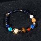 thumbnail image 4 of Pulsera de cuentas de piedra natural con diseño de galaxia, ocho planetas y sistema solar, para mujeres y hombres, 4 of 7