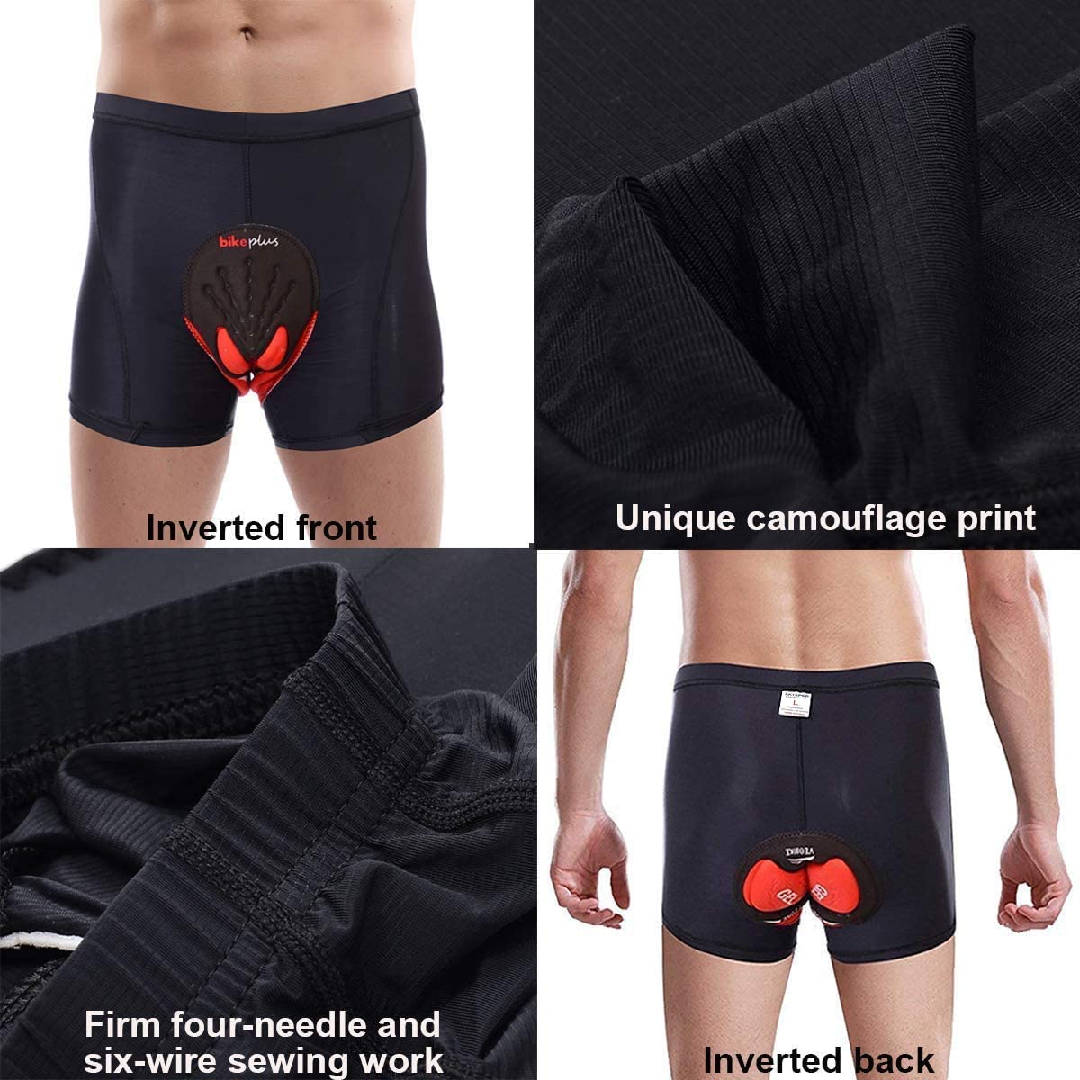 SKYSPER Cycle Shorts Mens Padded Gel 