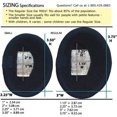 thumbnail image 4 of 2 Pack Ear Mitts Bandless Faux Fur Ear Muffs For Women, Leopard & Ocelot, Small, 4 of 4