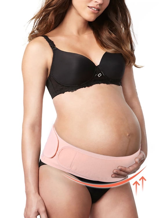 Maternity Belt Pregnancy Support Belt Breathable Belly Band Adjustable Abdominal Binder, Back and Pelvic Support, Prenatal Cradle for Baby Prenatal and Postpartum Use