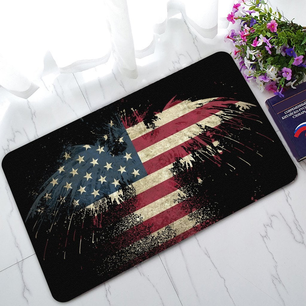 Gckg Abstract Bald Eagle American Flag Stars And Stripe Flag Non