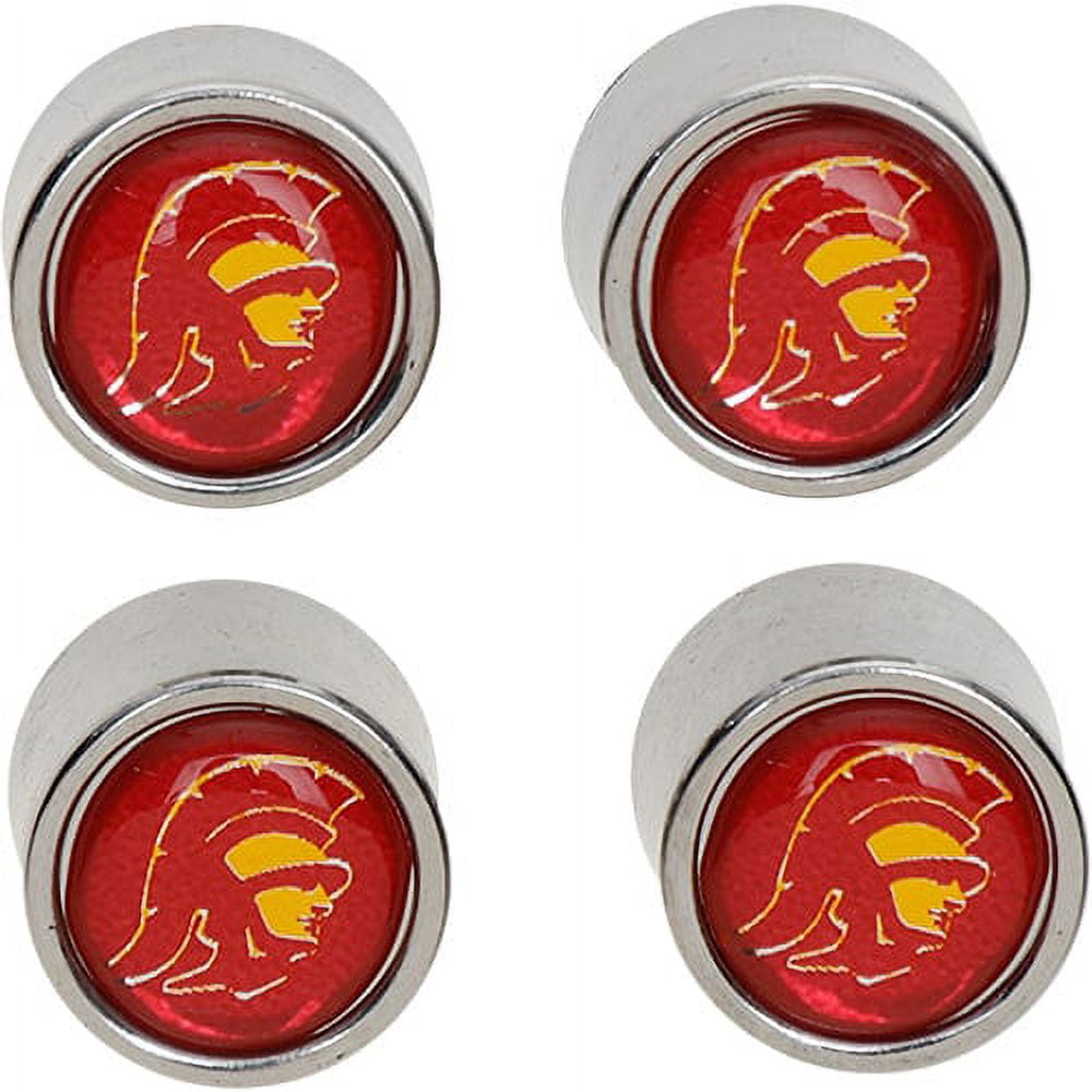 Wincraft 1493424459 USC Trojans Valve Stem Caps - Set of 4
