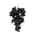 thumbnail image 1 of Guirnalda de hojas de arce negras para pared, para fiestas de Acción de Gracias en interiores, guirnalda de hojas de arce de 30 pulgadas, plantas de, 1 of 9