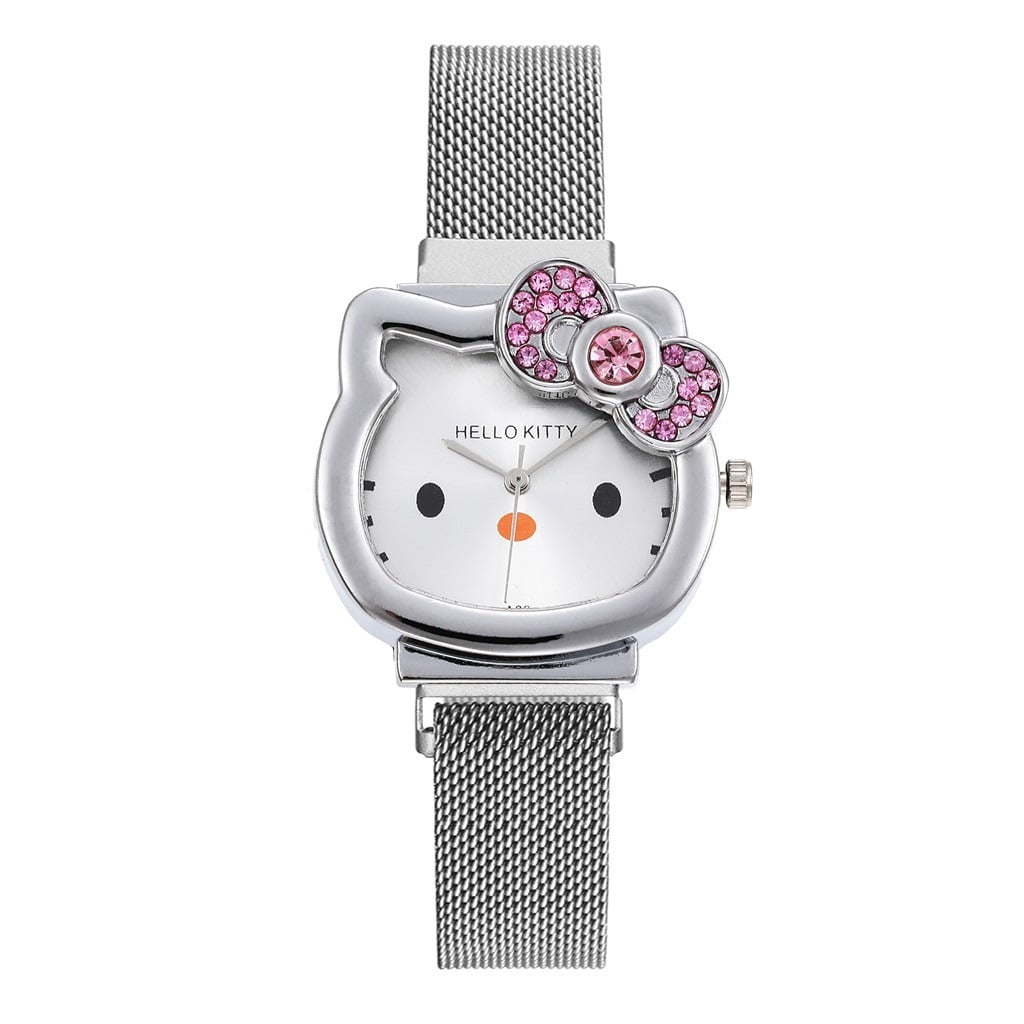 Cruz De Oro Blanco Con Diamantes 0,22 Ct