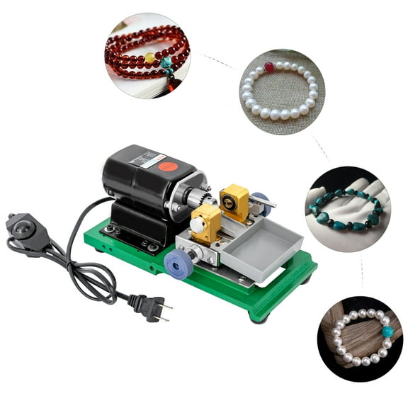 Lapidary Drilling Machine, 280W Power & Water Cooling System, Stone Punch Tool for Jewelers & Rock Hobbyists