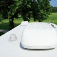 thumbnail image 1 of Homoyoyo RV Vent Covers White PE 1Set Efficient Airflow For Trailer Camper, 1 of 8