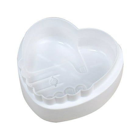 

HOMEIU Holding Hands Heart Shaped Silicone Mold 3D Fondant Mold DIY Cake Dessert Mould