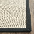 thumbnail image 3 of SAFAVIEH Natural Fiber Kentigern Solid Area Rug, Marble/Black, 6' x 8', 3 of 8