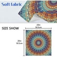 thumbnail image 7 of GZHJMY Mandala Cloth Napkins Set of 4, Reusable Washable Polyester Dinner Napkins for Family, Restaurant, Wedding, Party Decor 20 x 20 Inch, 7 of 7