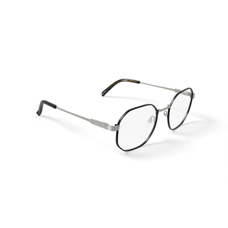 Randy Jackson Men's RJ1134 Round Prescription Eyeglasses with Case