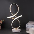 thumbnail image 1 of Lámpara de mesa LED creativa Ehuebsd en espiral Moderna para mesita de noche interior, 1 of 9