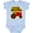 AE-Light Blue, variant on Inktastic Red Tractor Little Brother Boys Baby Bodysuit