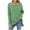 Green, variant on Long Sleeve Shirts for Women Fashion Casual Color-Neck Comfortable Long Sleeve Sweatshirt,Size S-2XL