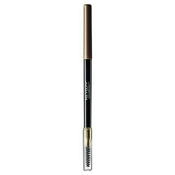 Revlon Eyebrow Pencil & Powder, ColorStay Brow Creator 2-in-1 Eye Makeup with Spoolie, Longwearing with Precision Tip, 605 Soft Brown, 0.23 Oz