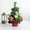 red Size F5, variant on VVQ Pine Needles Red Berry Mini Christmas Tree Decor, Festive Tabletop Christmas Decoration for Home, Mini Christmas Tree for Desk Mantel Party Office Wedding 8 Inch, Red