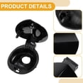 thumbnail image 3 of Cubierta de tapa de tanque de combustible Unique Bargains para Volkswagen CC 2006-2012, tapa de llenado de combustible tipo tornillo No.3C8809857C ABS negra, 3 of 6