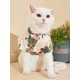thumbnail image 1 of PETSIN Flower Print Pet Shirt, 1 of 5