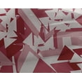 thumbnail image 5 of oneOone Georgette Viscose Fabric Triangle Geometric Print Fabric By The Yard 42 Inches Wide, 5 of 5