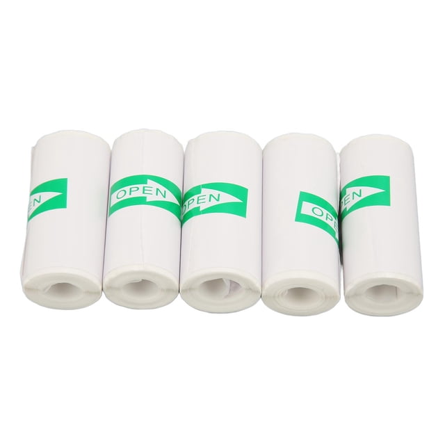 Rollo De Papel Para Impresora Térmica, Rollo De Papel Para Impresora Multiusos Portátil, Impresión Transparente Autoadhesiva, 20 Piezas Para Impresora Térmica De Bolsillo