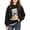 Black, variant on Wilak Girls Cats Printed Hoodies Sweatshirts Size 2-8, Pullover Long Sleeve Casual Cute Kids Fall Tops White