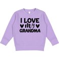 thumbnail image 2 of Inktastic I Love My Grandma Toddler Sweatshirt, 2 of 4