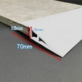 thumbnail image 1 of 1m Floor transition edge strips, carpet edge strips plastic floor edge strips, 1 of 6