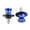 Blue, variant on M Buder Motorcycle CNC Rear Stand Swing Arm Spool Sliders Stand Swingarm Bobbins (6mm, Gold) - 0.86 inches / 2.2 cm