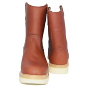 The Western Shops Men's Leather Steel Toe Pull-On 9 Shaft Work Boot