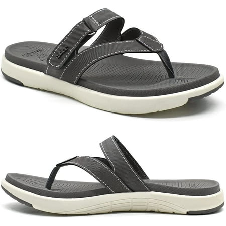 

Womens Fashion Orthotic Flip Flops Ladies Slip On Lightweight Athletic Yoga Mat Cushion Thong Sandals With Comfortable Plantar Fasciitis Arch Support