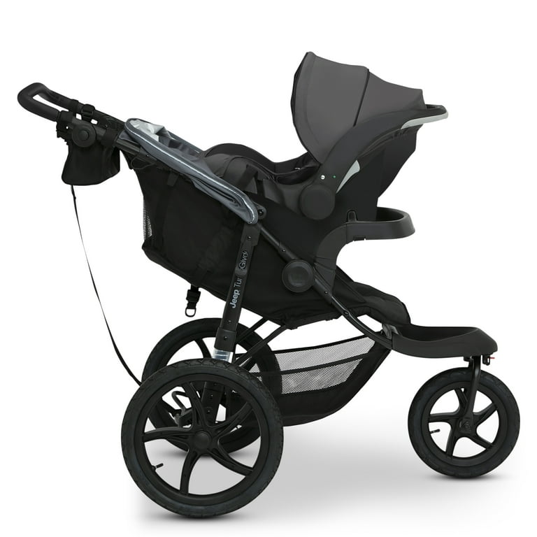Jeep TurboGlyde Jogging Stroller by Delta Children, Grey Tech - Walmart.com