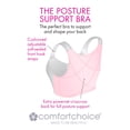 thumbnail image 3 of Comfort Choice Women's Plus Size Satin-Trim Posture Bra, 3 of 6